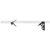 Starrett - Combination Square 24in 16R Grad Center Head | 33HC-24-16R